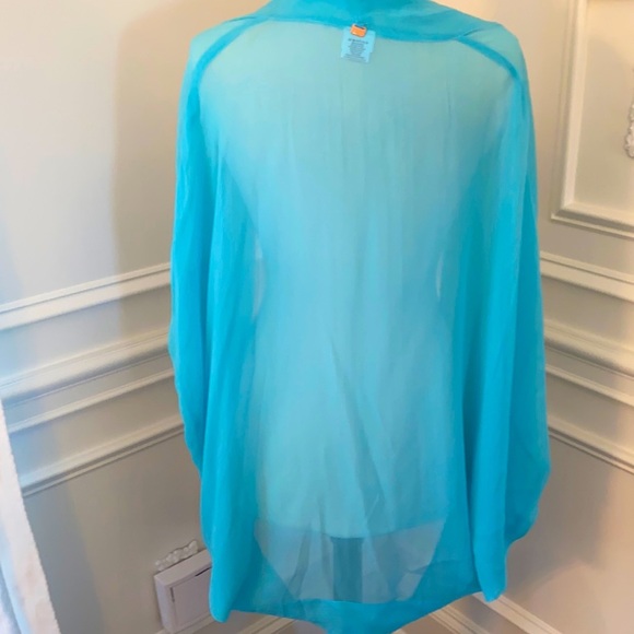 Kooey by Sherri Lee Silk Cocoon Kimono - Picture 2 of 5